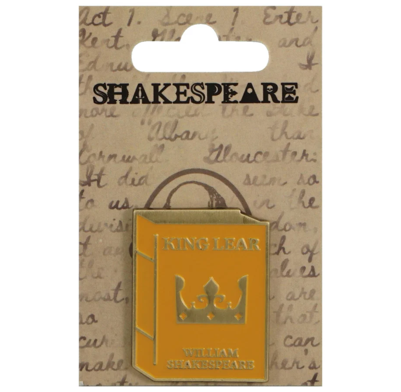Pin Badge: King Lear