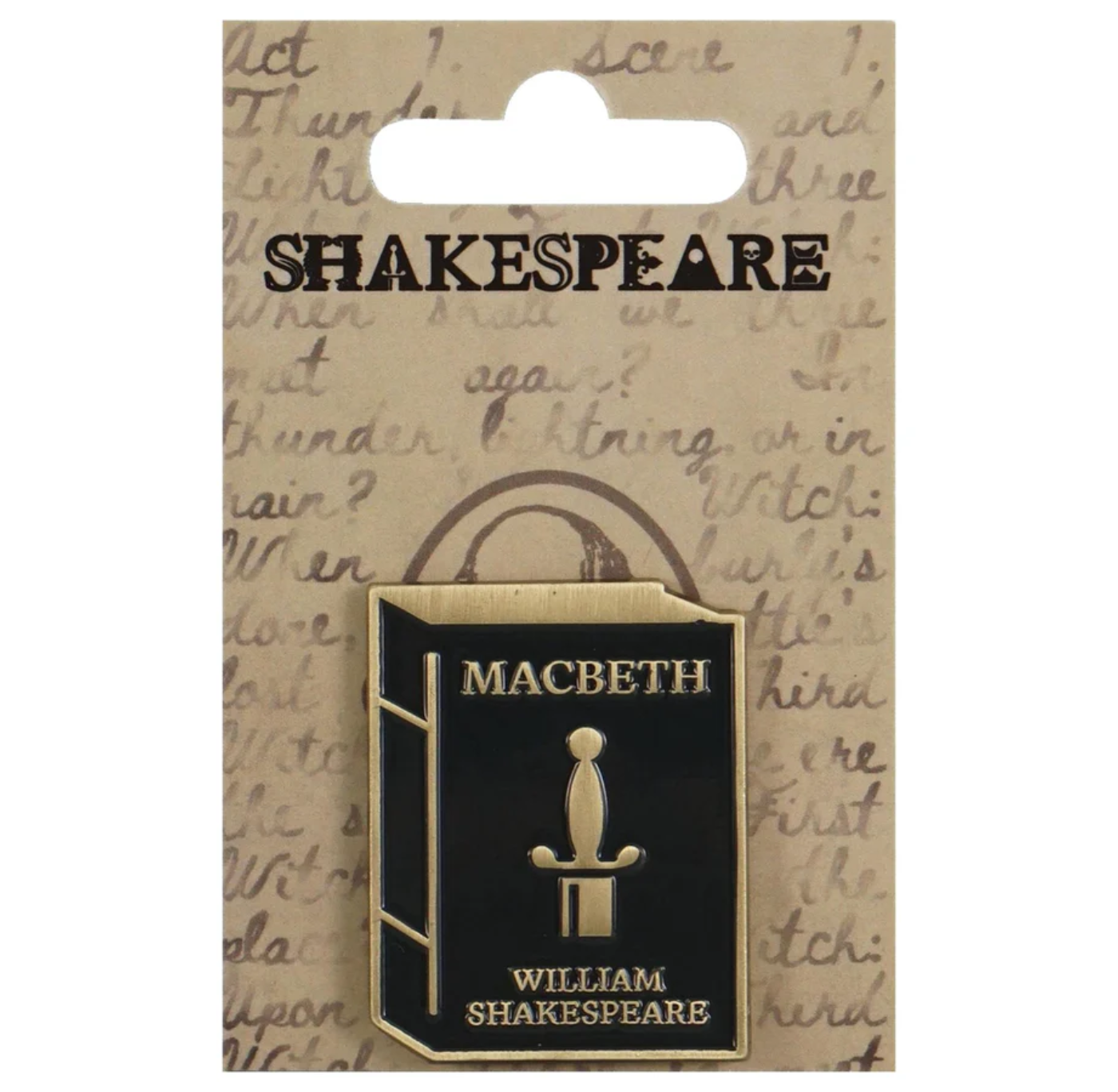 Pin Badge: Macbeth