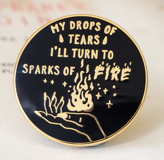 Pin Badge: My Drops Of Tears