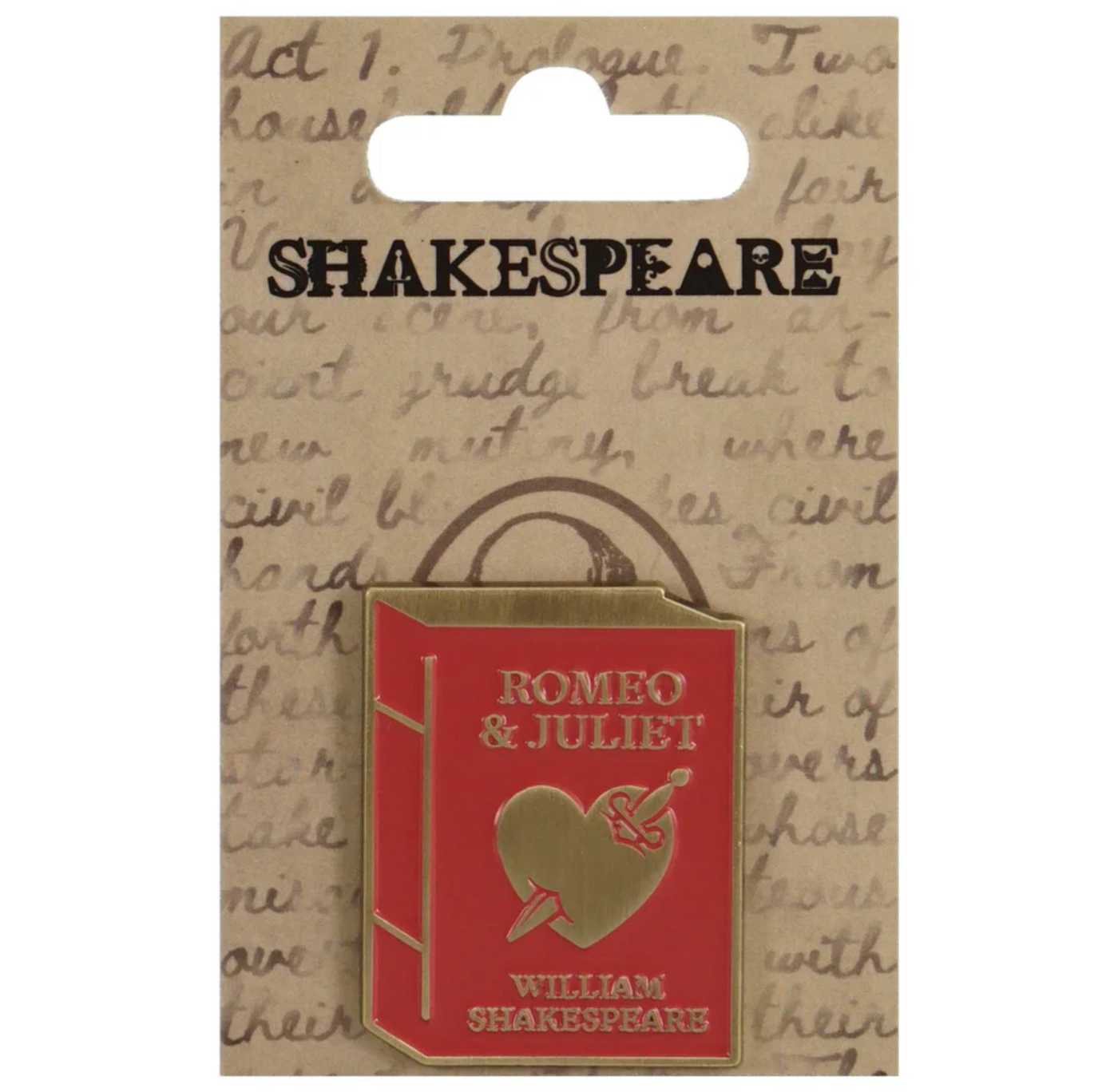 Pin Badge: Romeo & Juliet