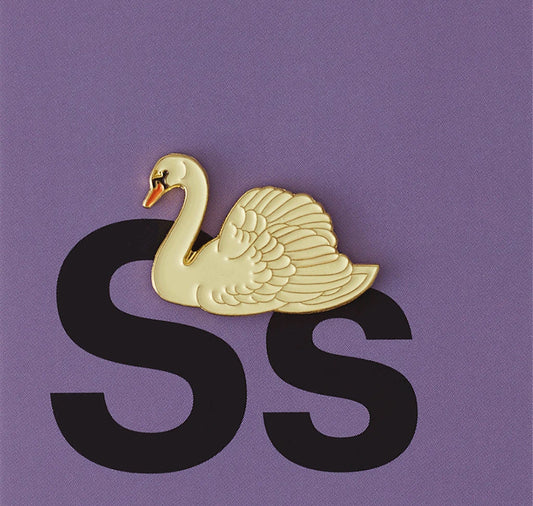 Pin: White Swan