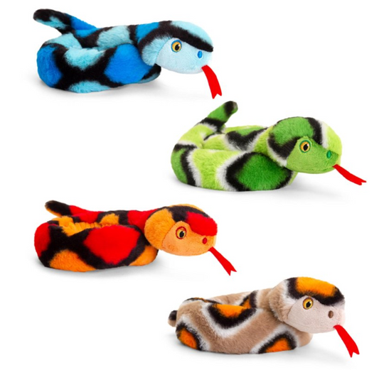Plush Coiled Snake