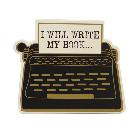 Pocket Notebook: I Will Write My Book