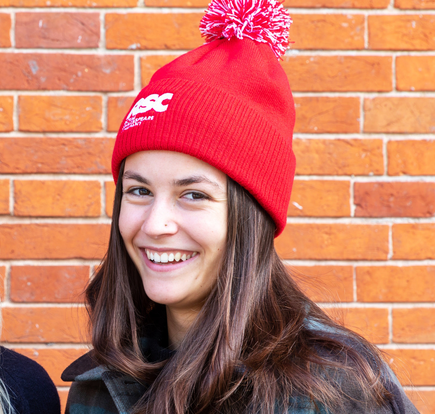 Pom Pom Beanie Hat: RSC Logo