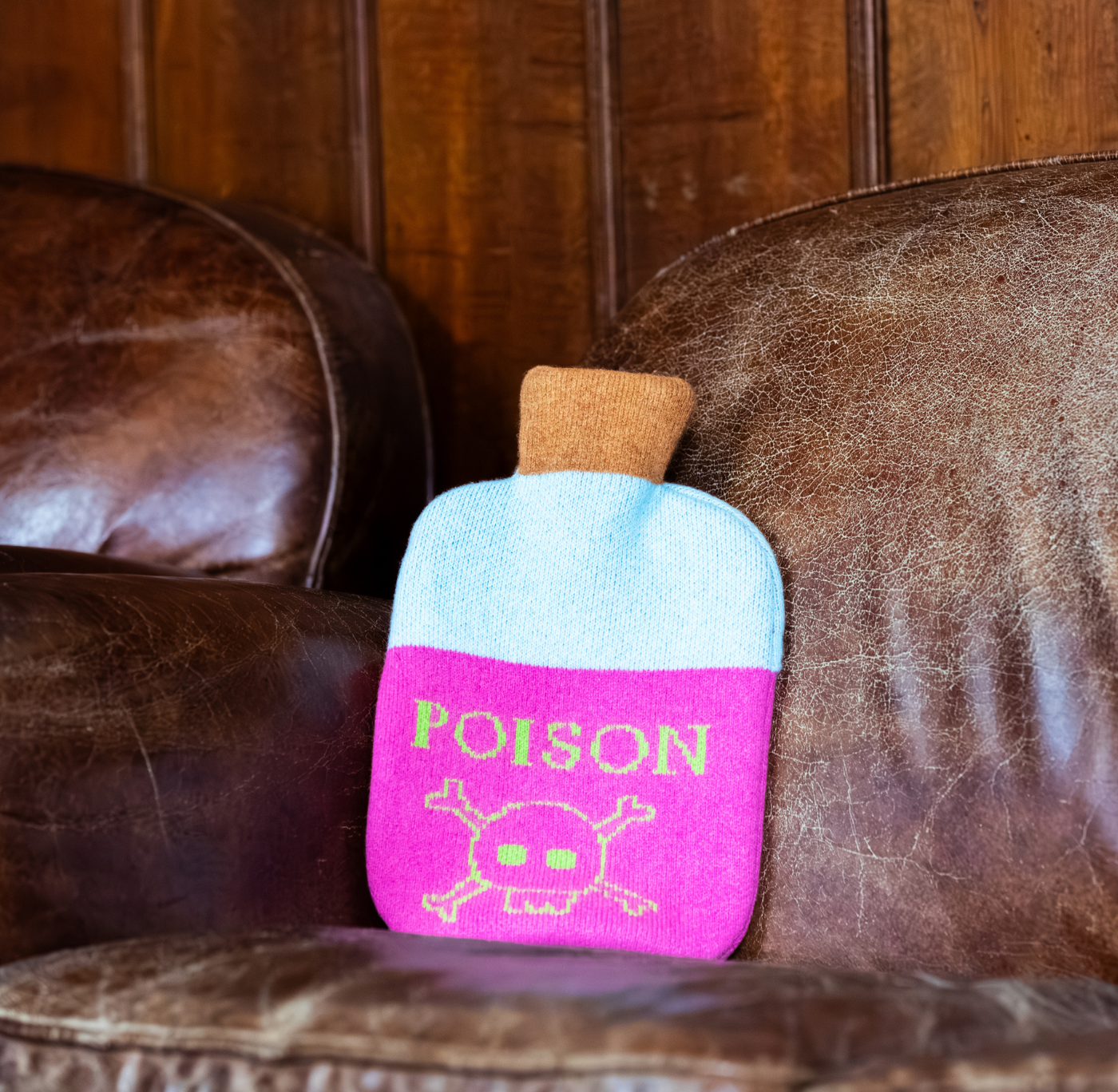 Potion Hot Water Bottle Pink