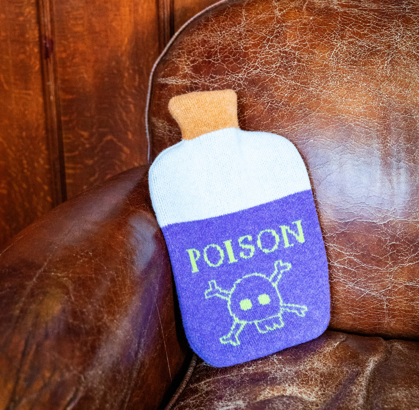 Potion Hot Water Bottle Purple
