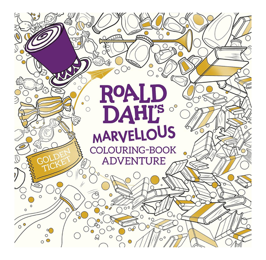 Roald Dahl's Marvellous Colouring-Book Adventure PB