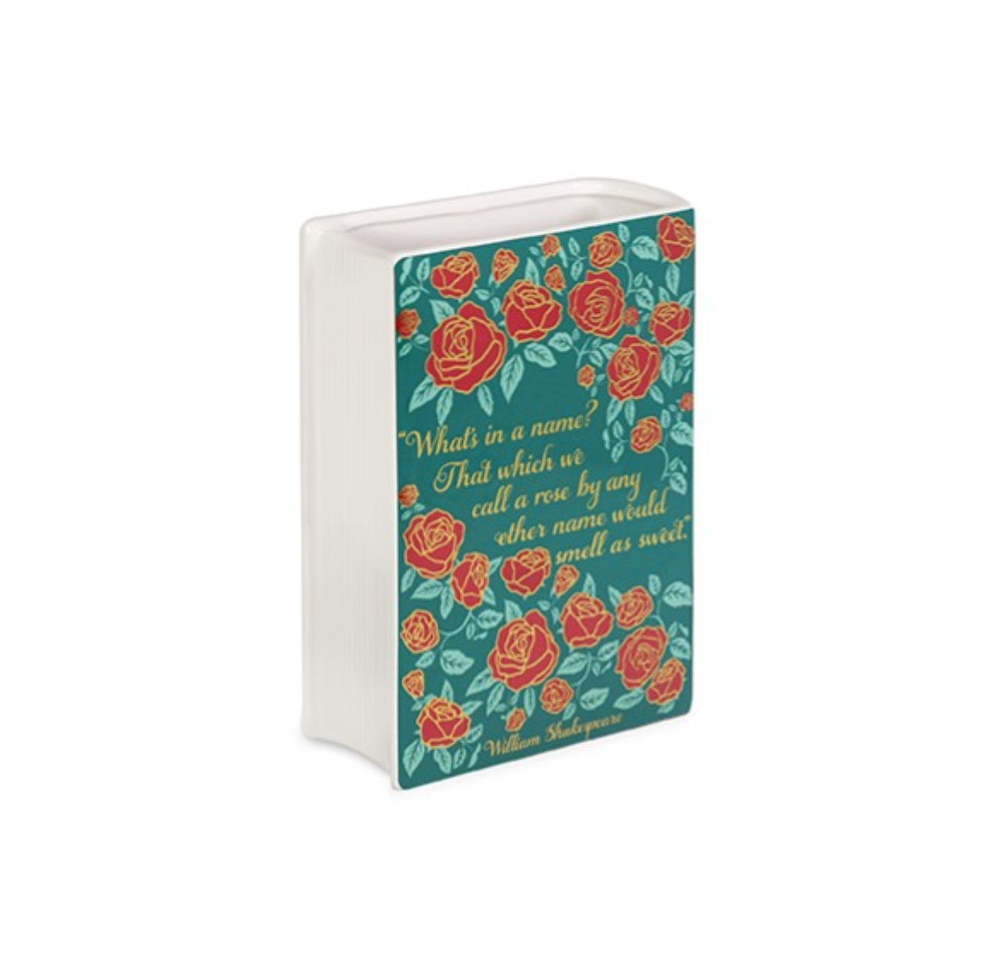 Romeo & Juliet Book Vase