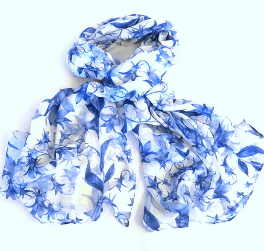 Scarf: Bluebell