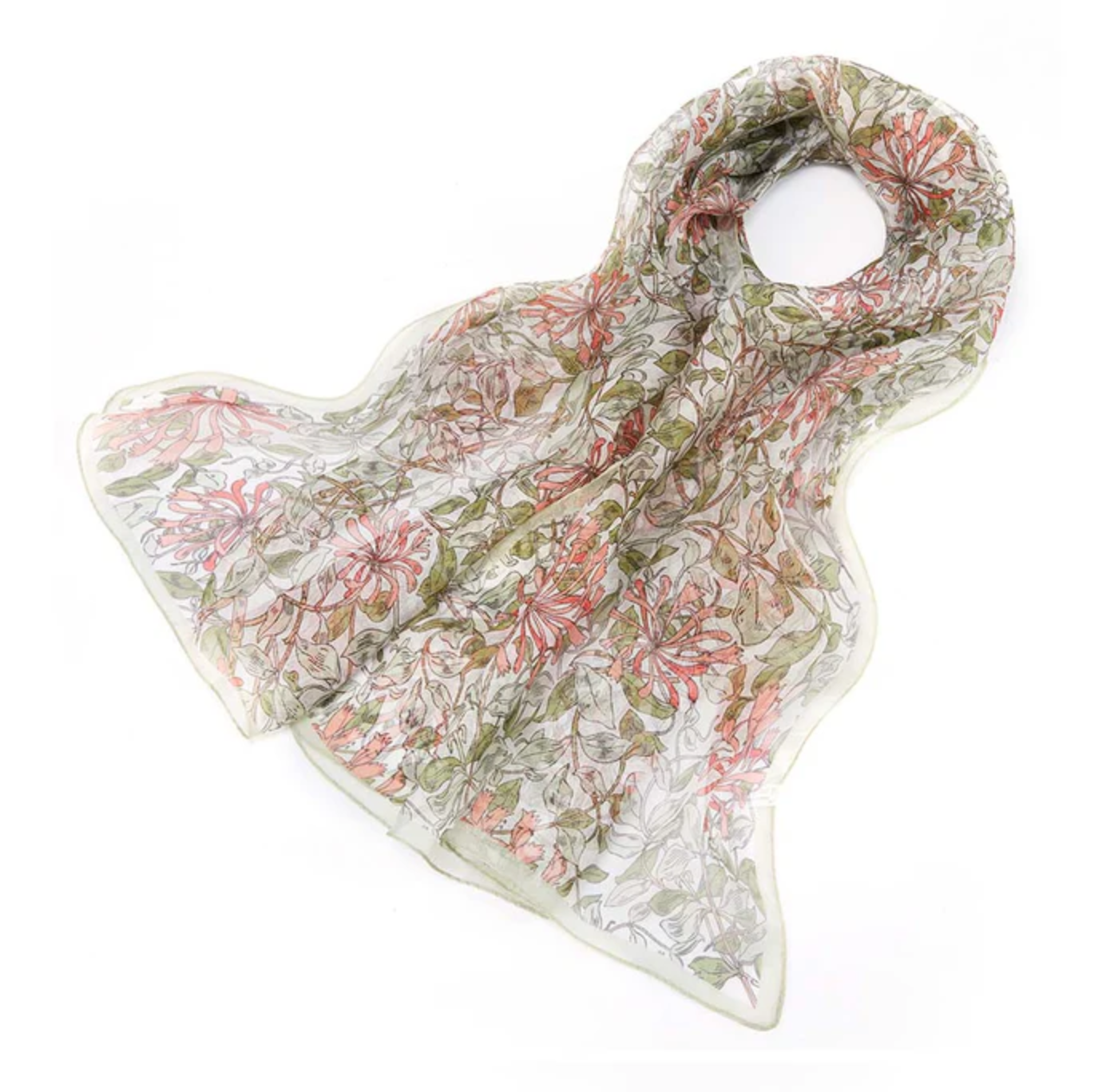 Scarf: May Morris Honeysuckle