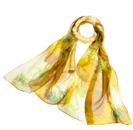 Scarf: Van Gogh Sunflower