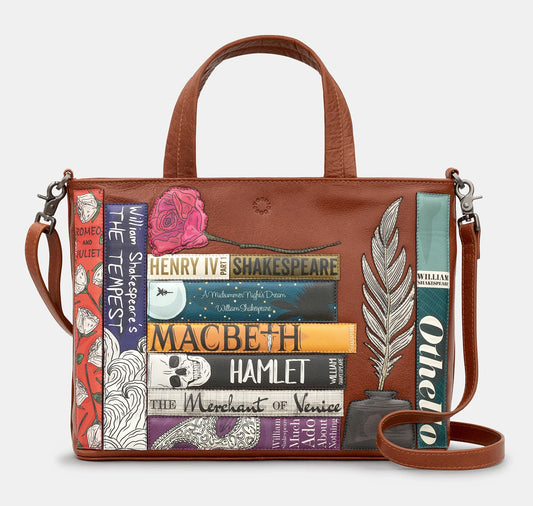 Leather Grab Bag: Shakespeare Bookworm