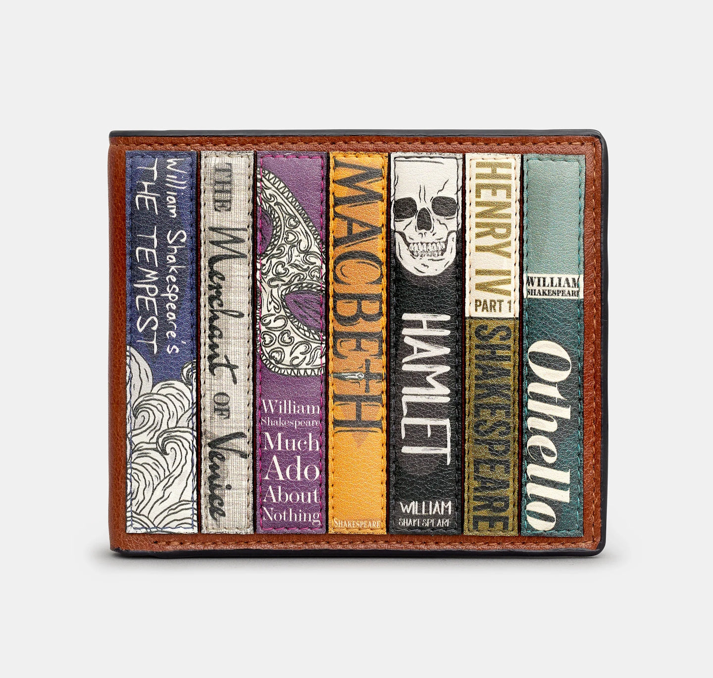 Leather Wallet: Shakespeare Bookworm – The RSC shop