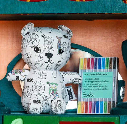 Shakespeare Characters Colour-in Bear
