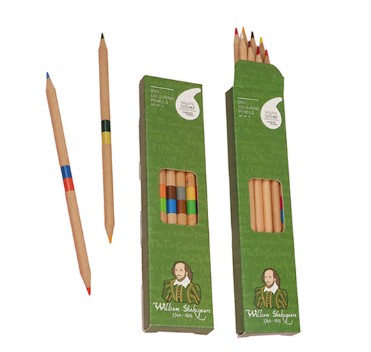 Duo Colouring Pencil Set: Shakespeare