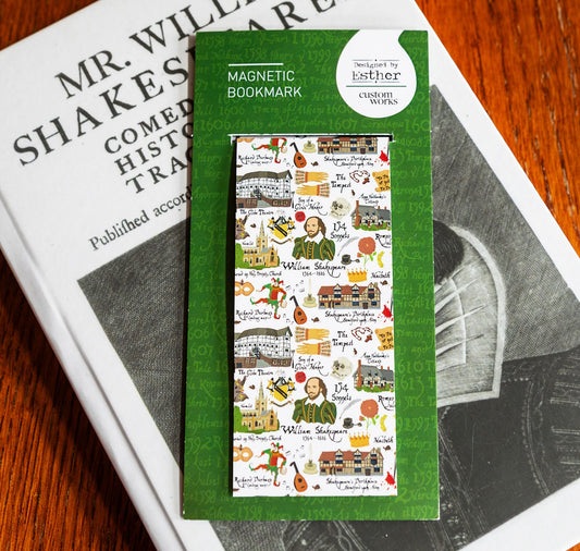 Magnetic Bookmark: Shakespeare