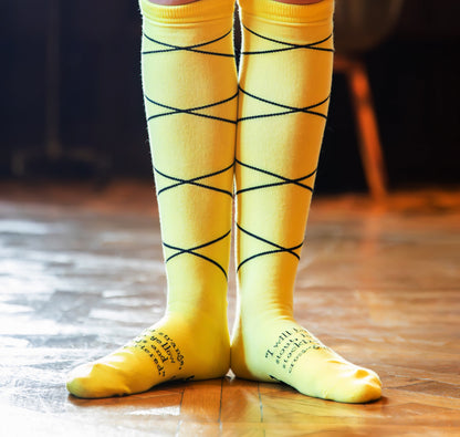 Socks: Malvolio Yellow Stockings