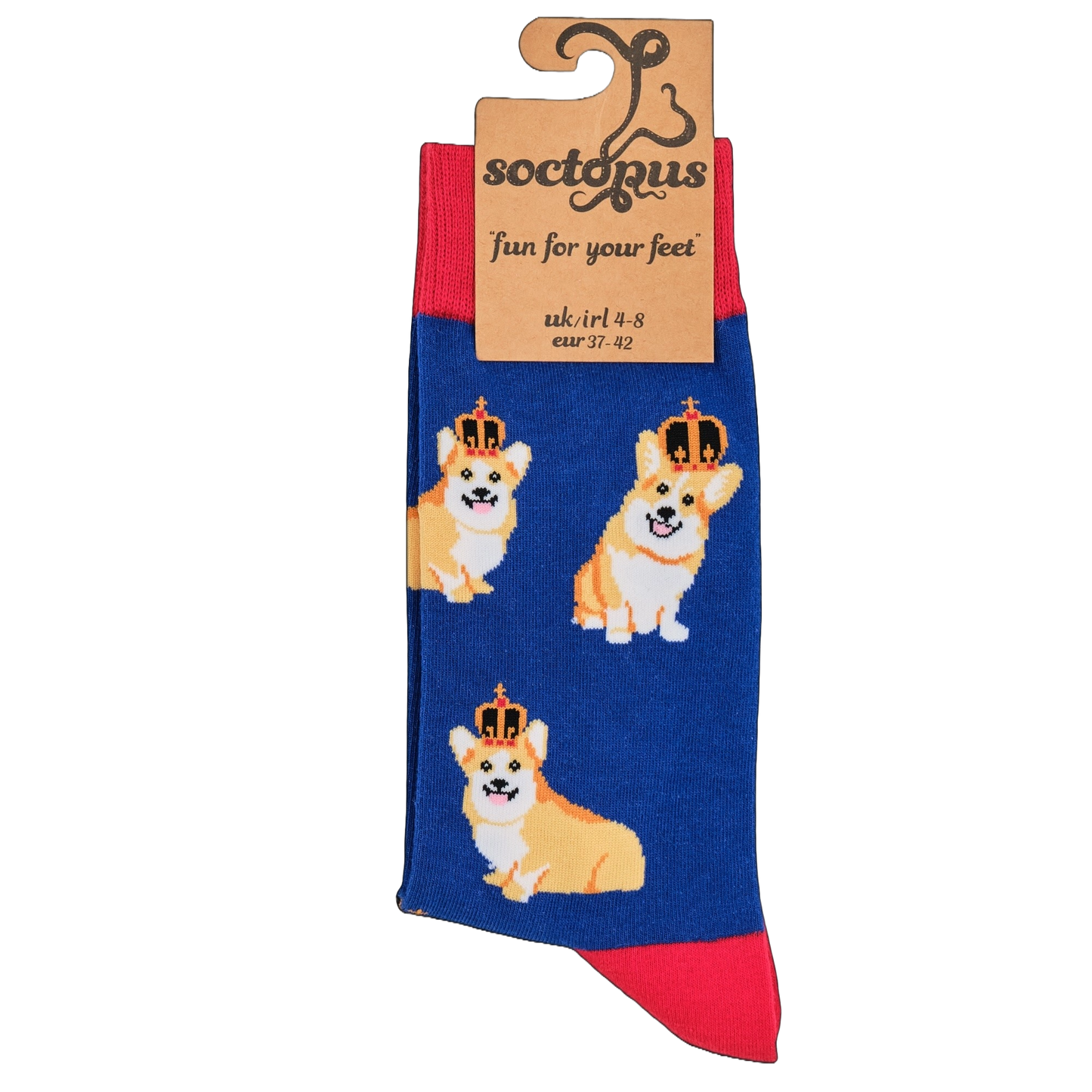Socks: Royal Corgi