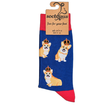 Socks: Royal Corgi