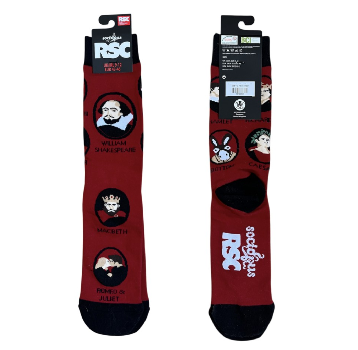 Thr Rsc Socks: Shakespeare And His Characters – The RSC shop
