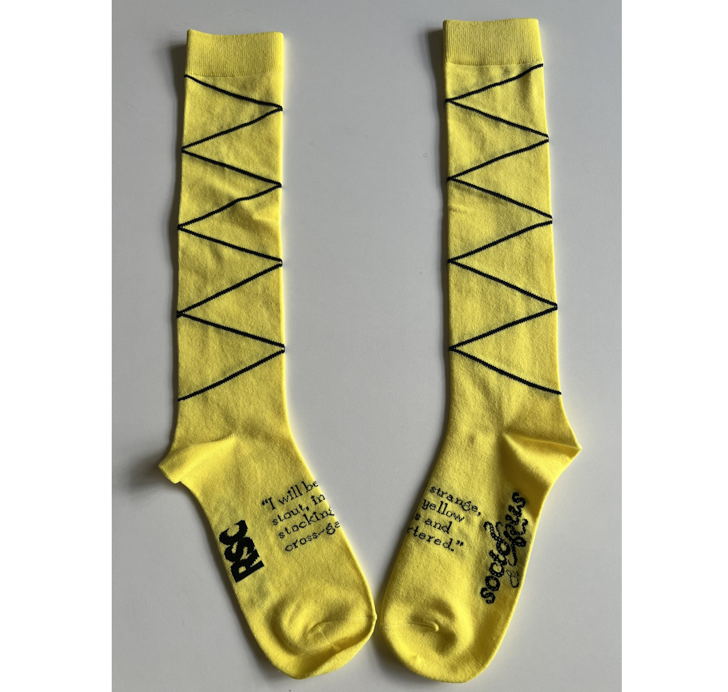 Socks: Malvolio Yellow Stockings