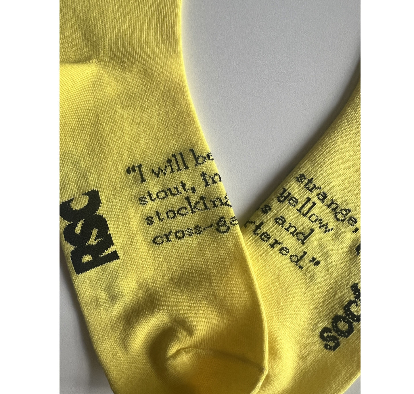 Socks: Malvolio Yellow Stockings