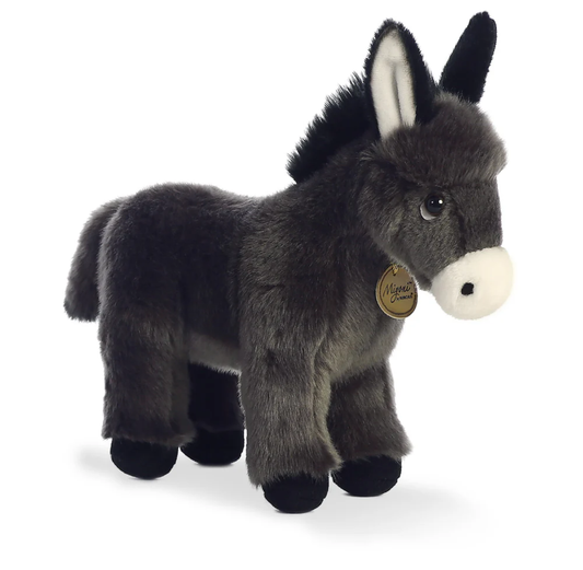 Standing Donkey Foal Plush