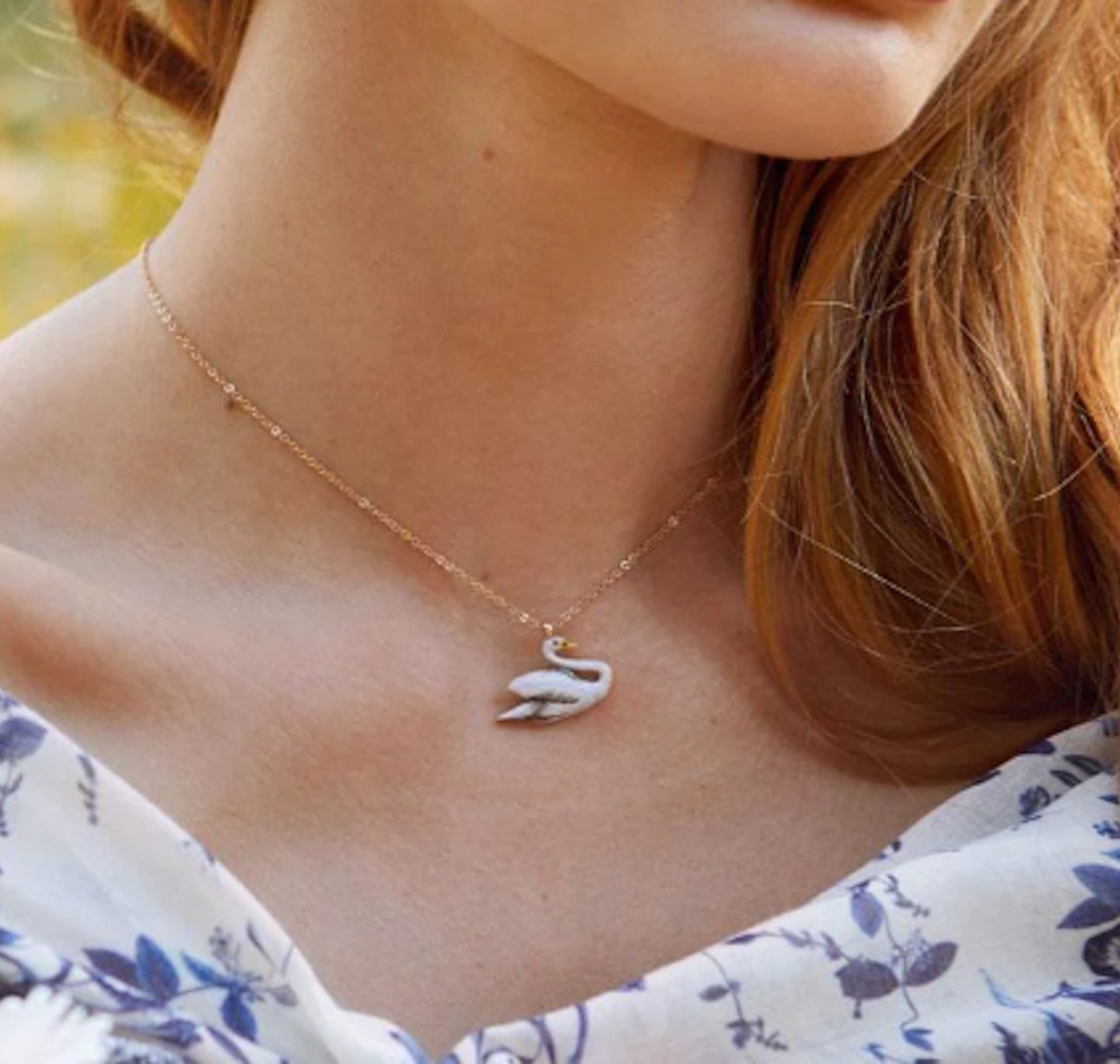 Necklace: Swan