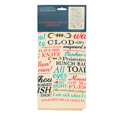 Tea Towel: Shakespearean Insults