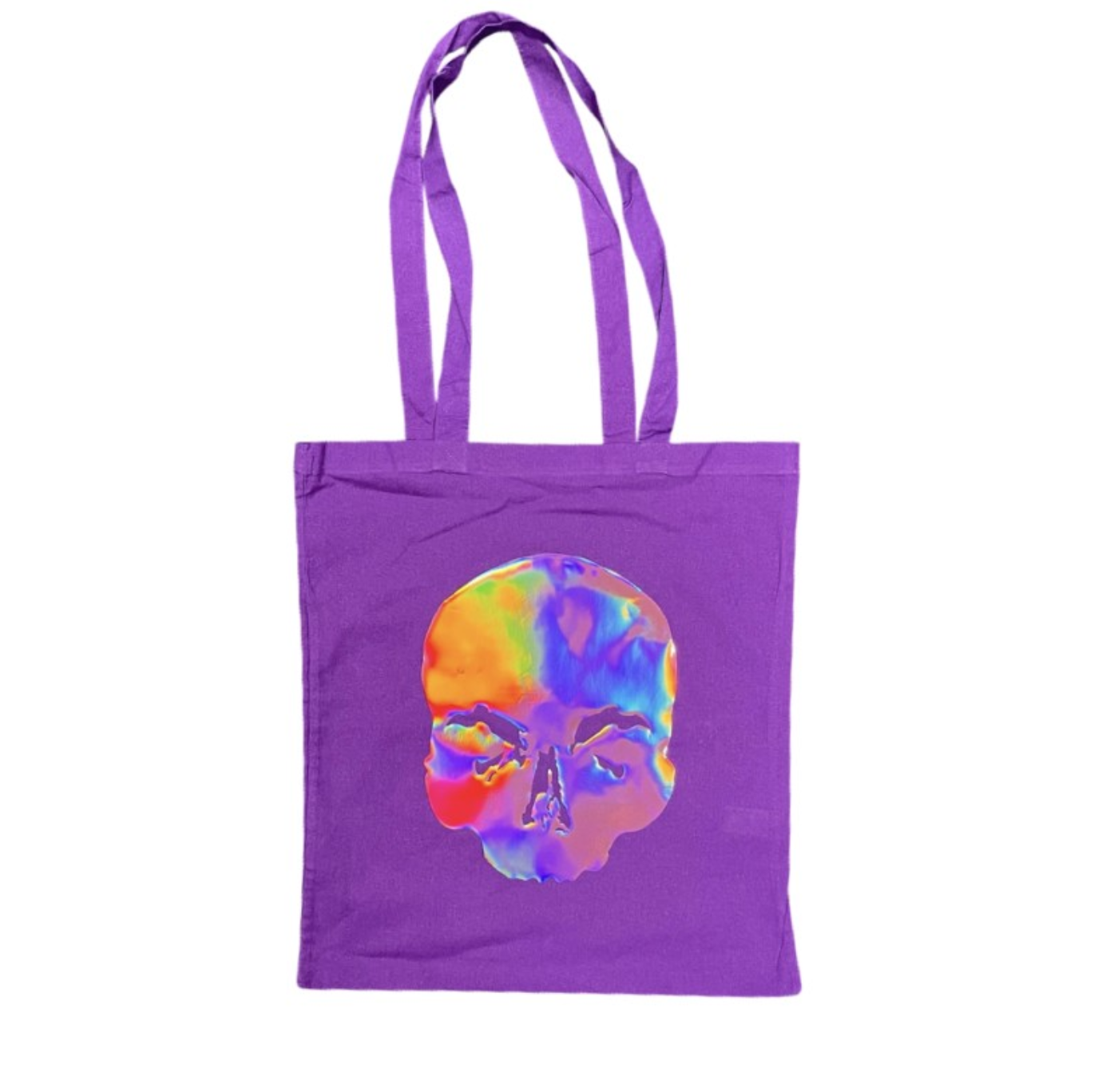 Tote Bag: Iridescent Skull
