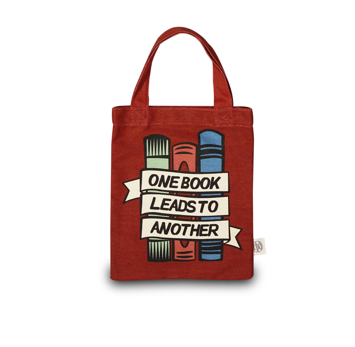 Tote Bag: One Book Leads To Another (Small)