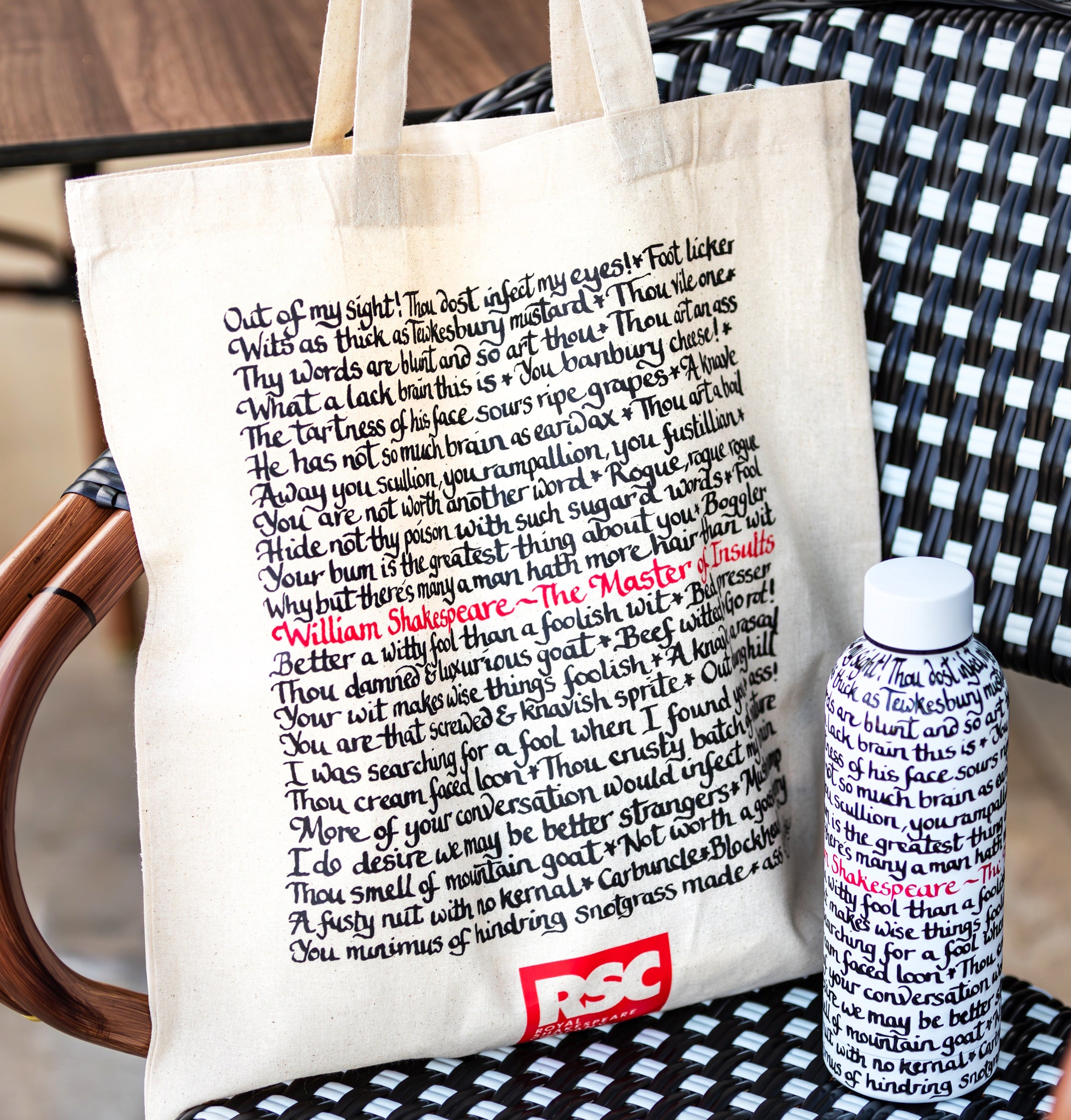 Thr Rsc Tote Bag: Shakespeare Insults – The RSC shop