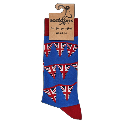 Socks: Union Jack Bunting