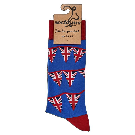 Socks: Union Jack Bunting