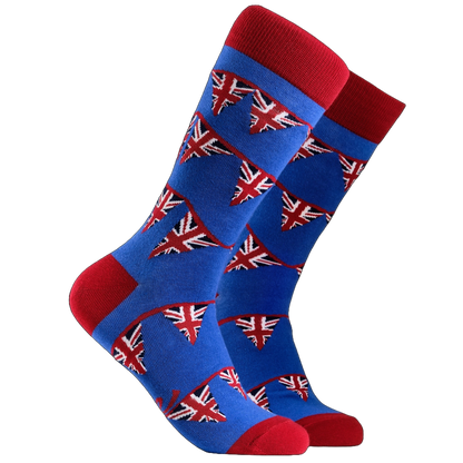 Socks: Union Jack Bunting