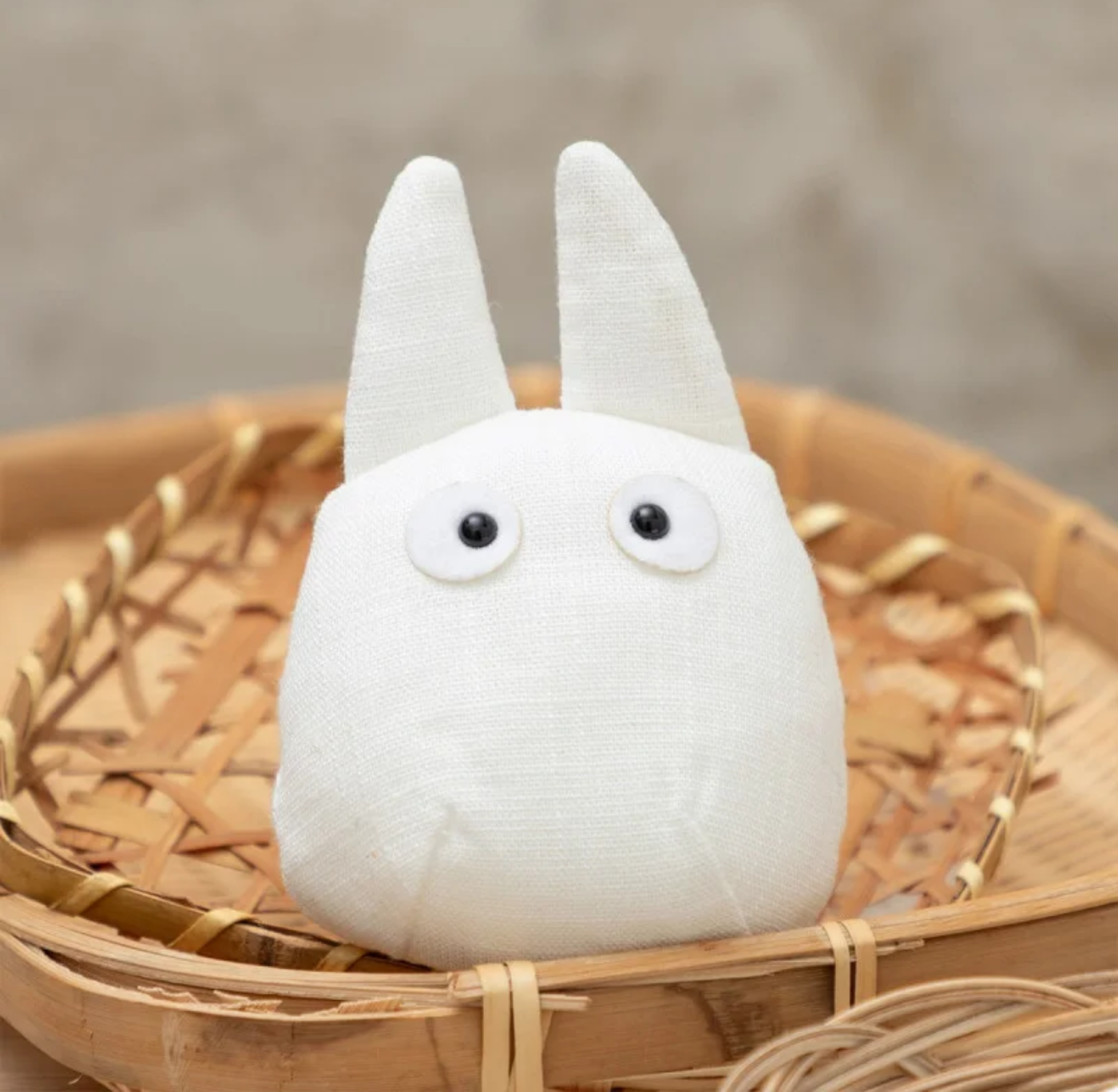 White Totoro Bean Bag Plush - My Neighbour Totoro