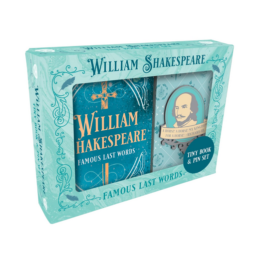 William Shakespeare: Famous Loving Words and Pin Set HB