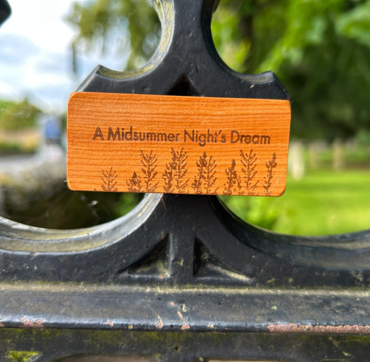 Wooden Magnet: A Midsummer Night's Dream