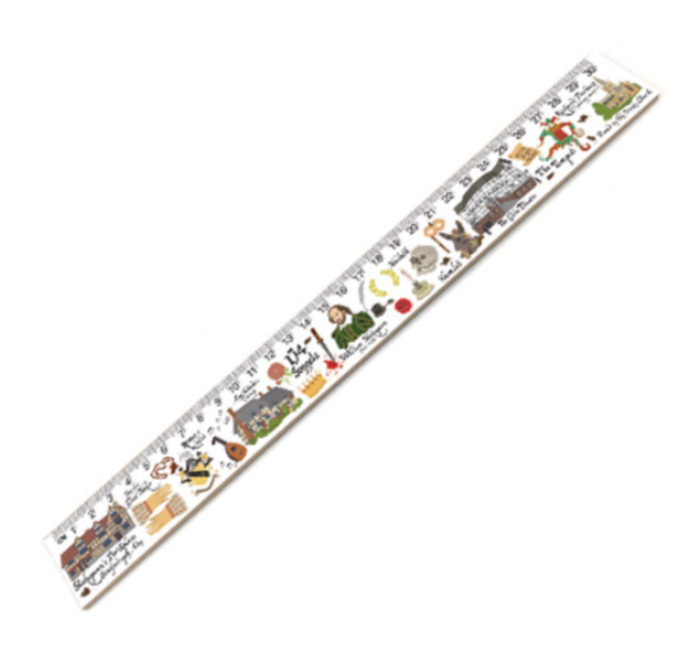 Wooden Ruler: Shakespeare