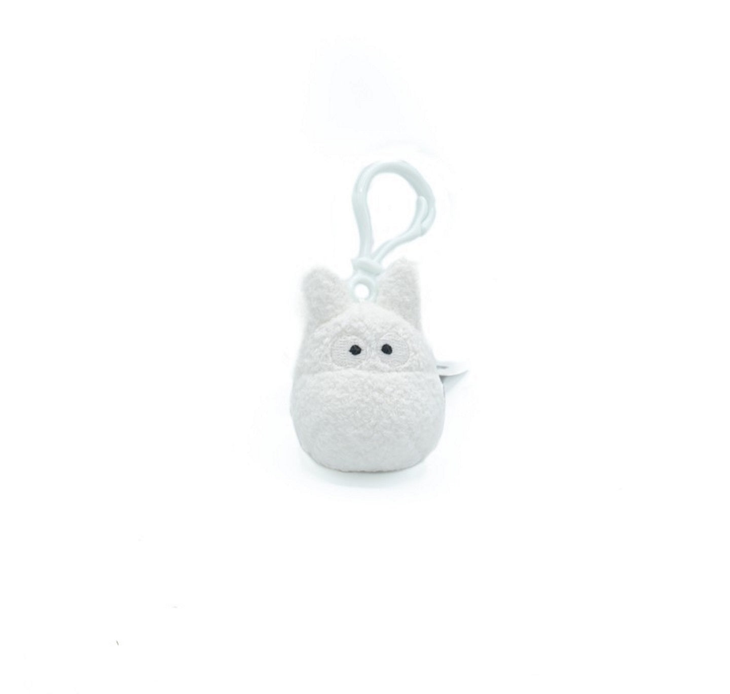 White Totoro Plush Backpack Clip - My Neighbor Totoro