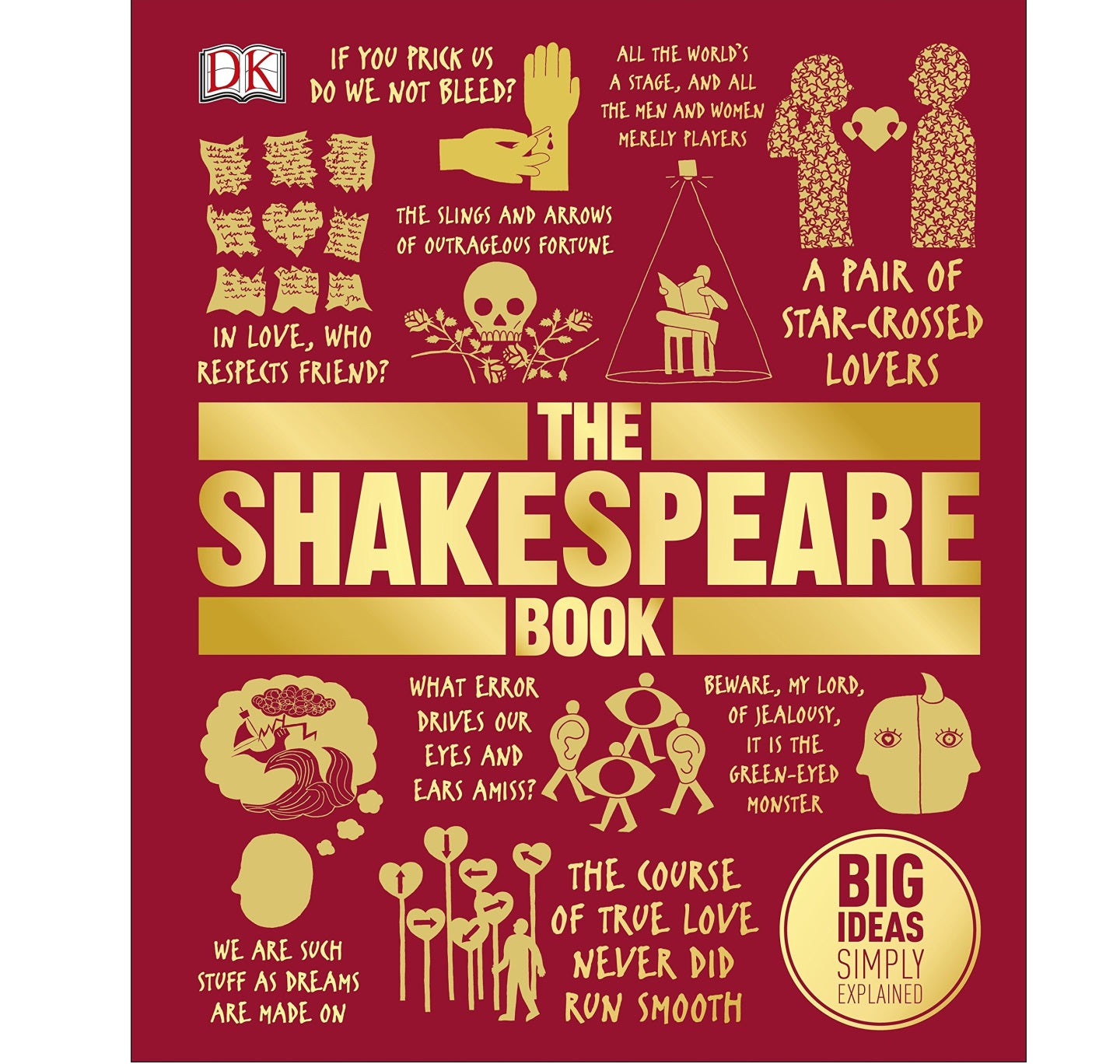 Shakespeare Book: Big Ideas Simply Explained HB
