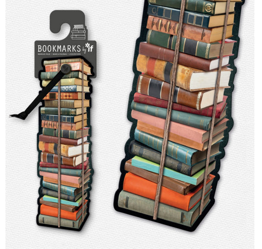 Bookmark - Pile of Books