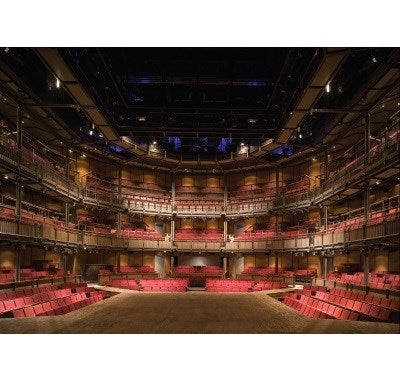 Postcard: Royal Shakespeare Theatre Auditorium