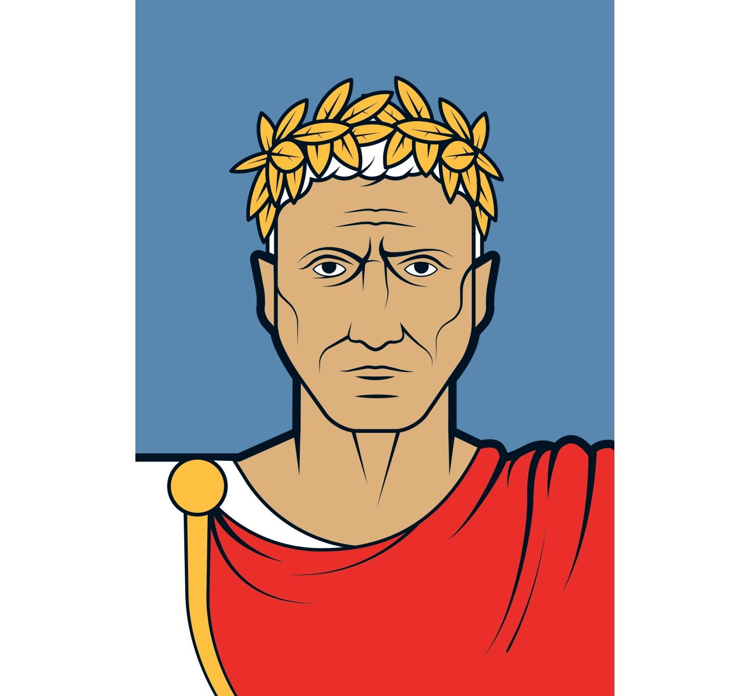 Postcard: Andy Tuohy - Julius Caesar
