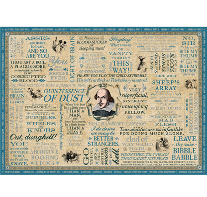 Jigsaw Puzzle: Shakespearean Insults