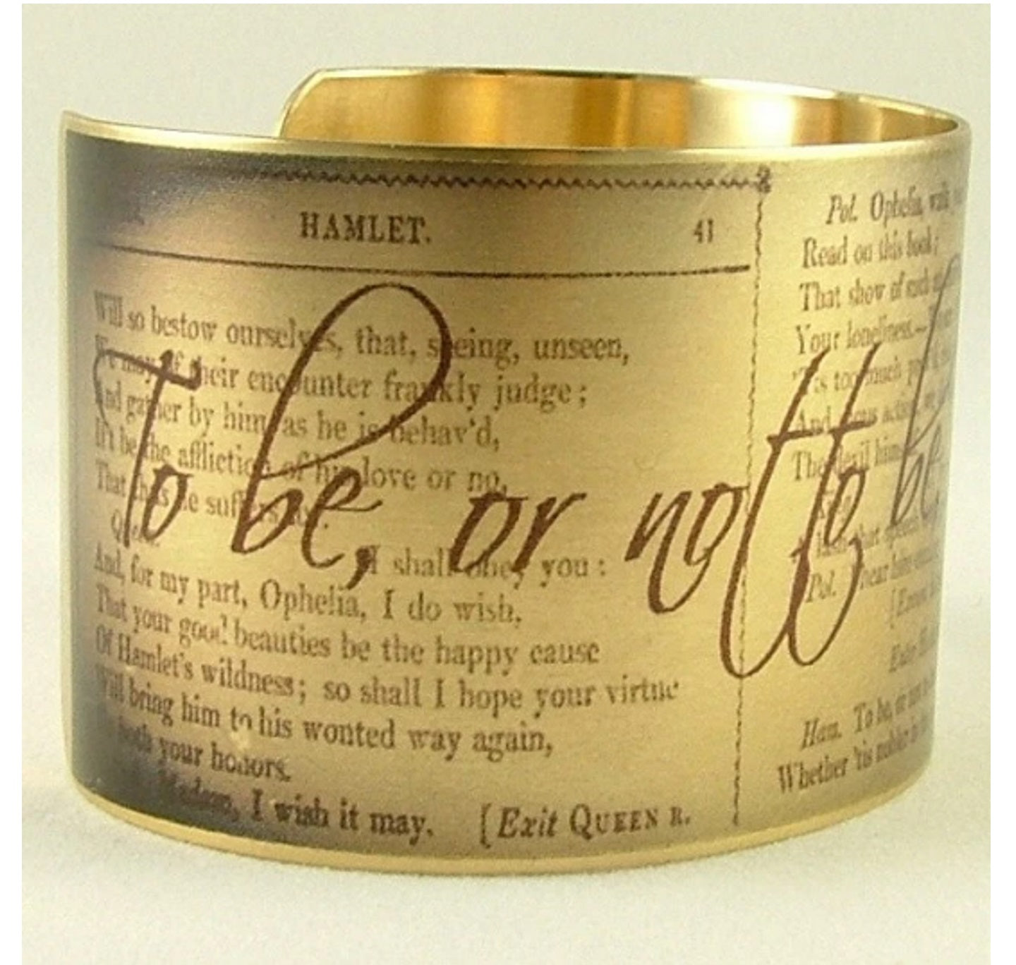 Wide Cuff: Hamlet - To Be or Not To Be?