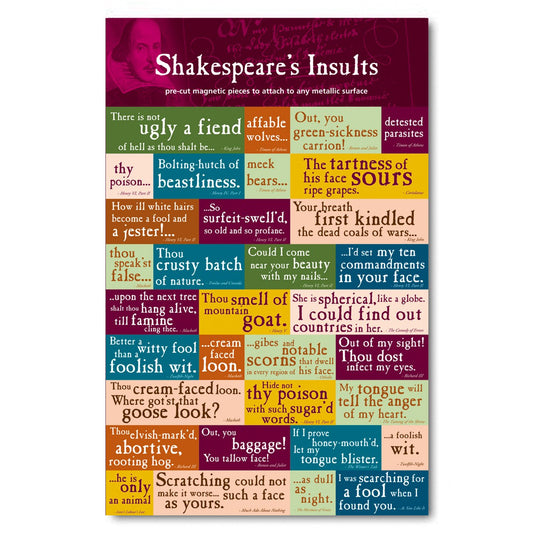 Magnet Set - Shakespeare's Insults