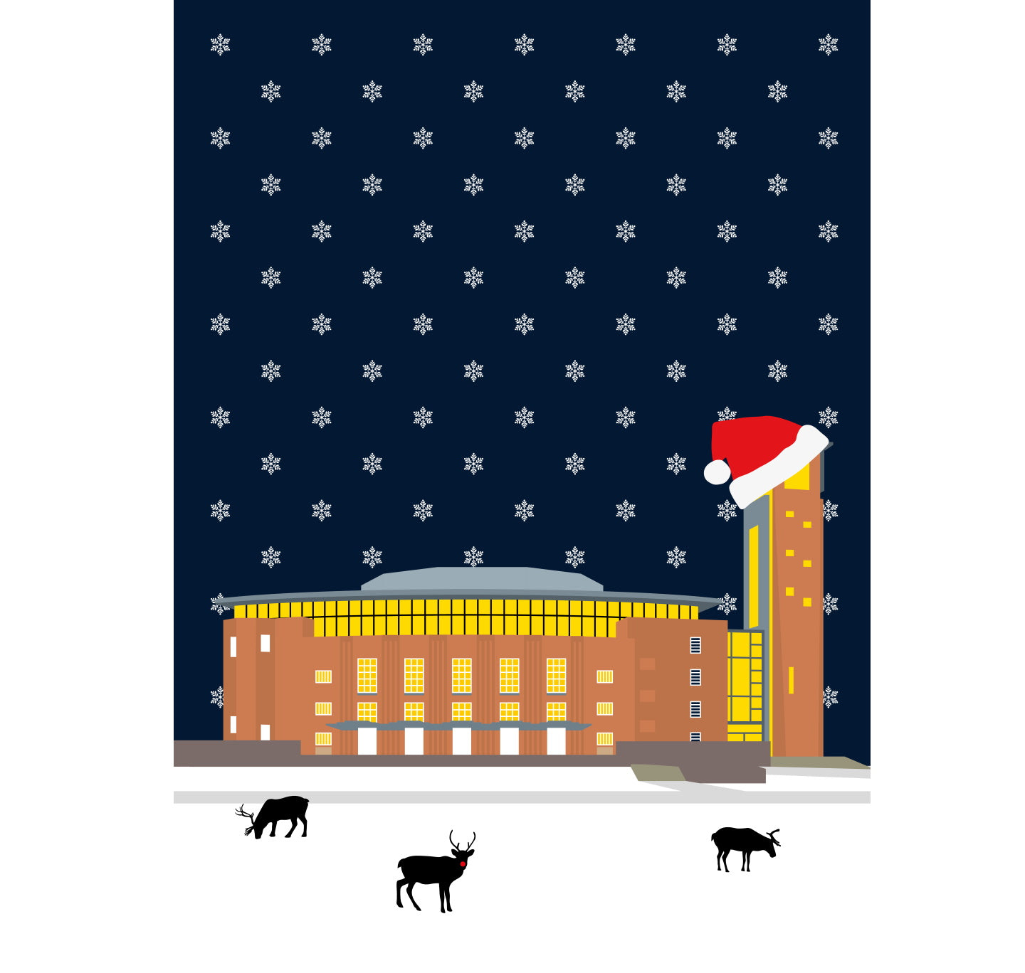 Christmas Card 6 Pack: Royal Shakespeare Theatre