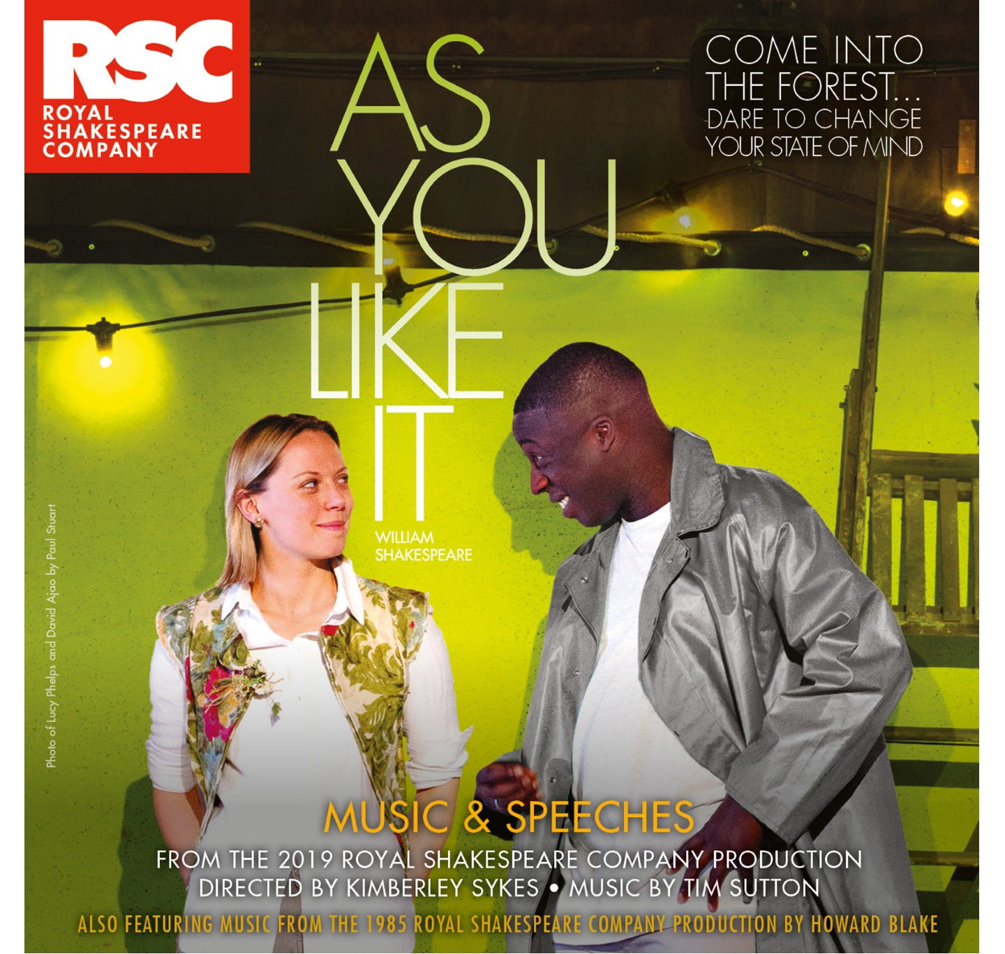As  You Like It: Music & Speeches CD (2019)