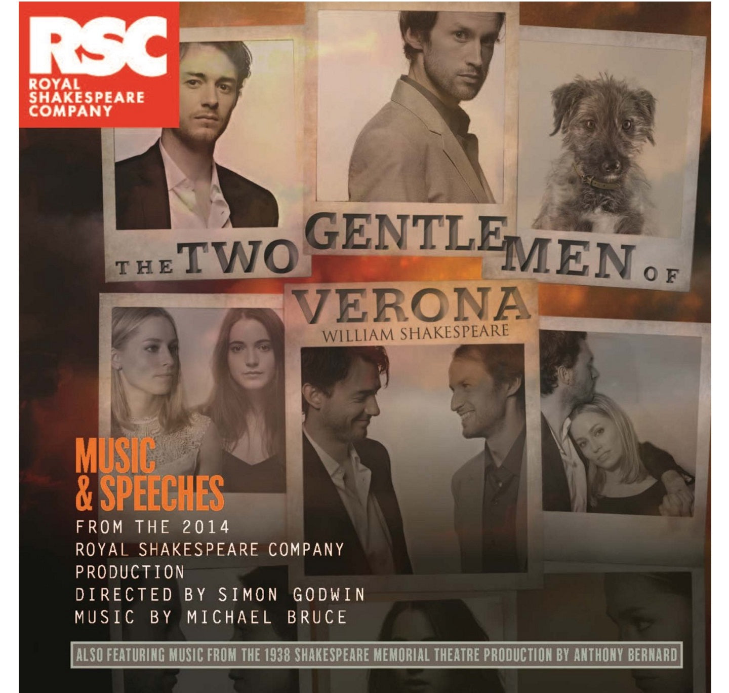 Two Gentlemen of Verona: Music & Speeches CD (2014)